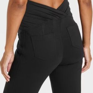 🖤NWOT WOMENS MATERNITY OVER THE BELLY BLACK DRESS PANT